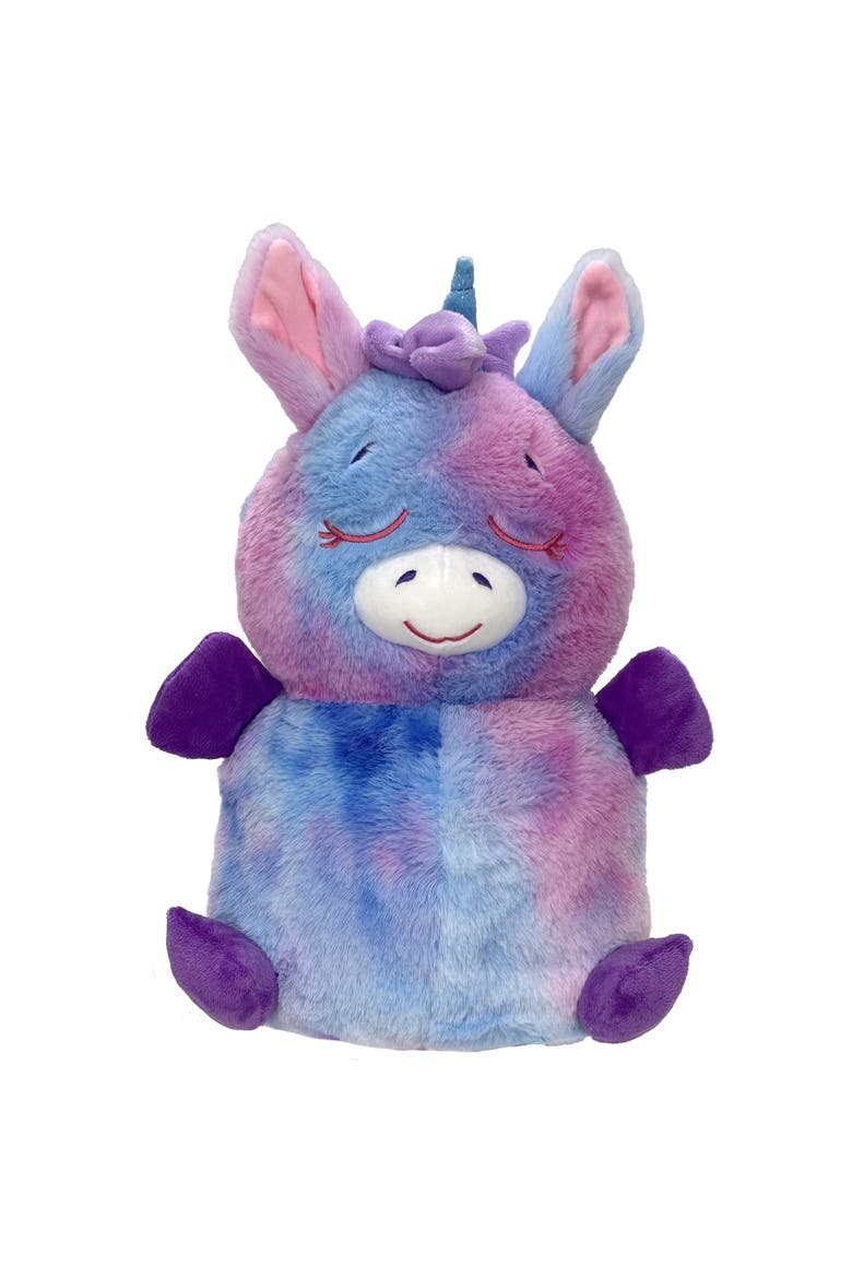 Upside Down Inside Out Pink Cat, Rainbow Unicorn, 2 In 1 Animal Plush, Alternate, color, Multicolored