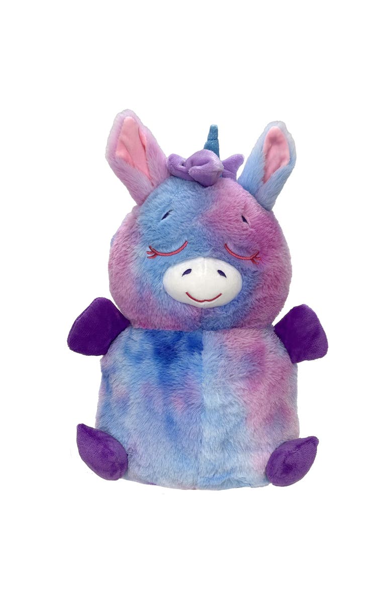 FlipaZoo Upside Down Inside Out Pink Cat, Rainbow Unicorn, 2 In 1 Animal Plush, Alternate, color, Multicolored