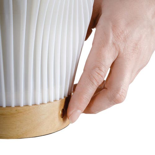 Kaplan Early Learning Company Spiral Swirl Cordless Lamp In White