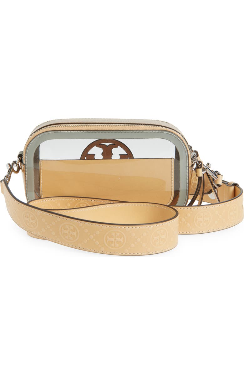 Tory Burch Mini Miller Clear Crossbody Bag, Alternate, color,