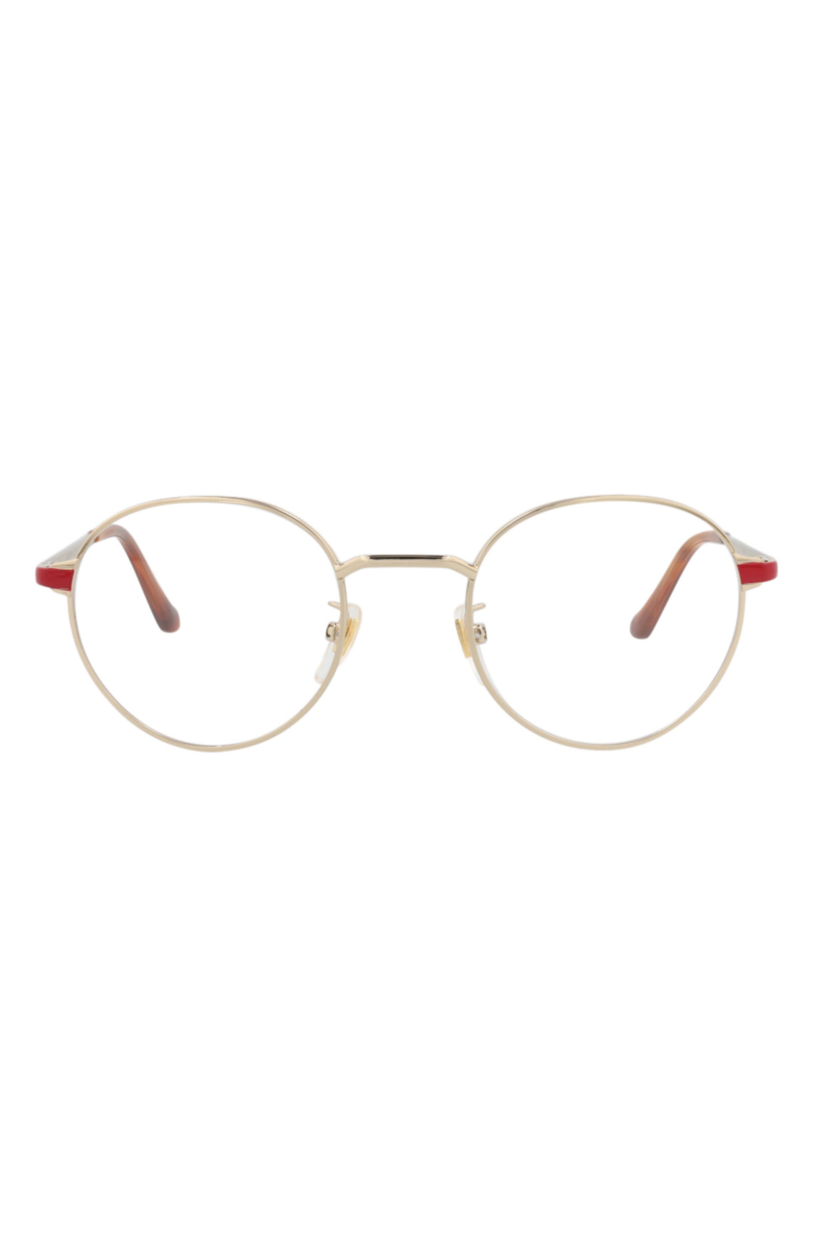 selected GOLD RED TRANSPARENT