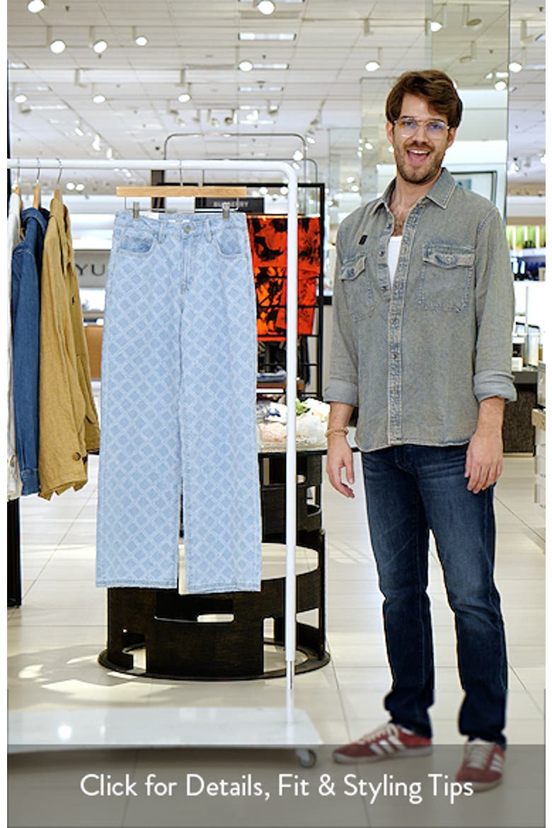 High Waist Straight Leg Jeans video