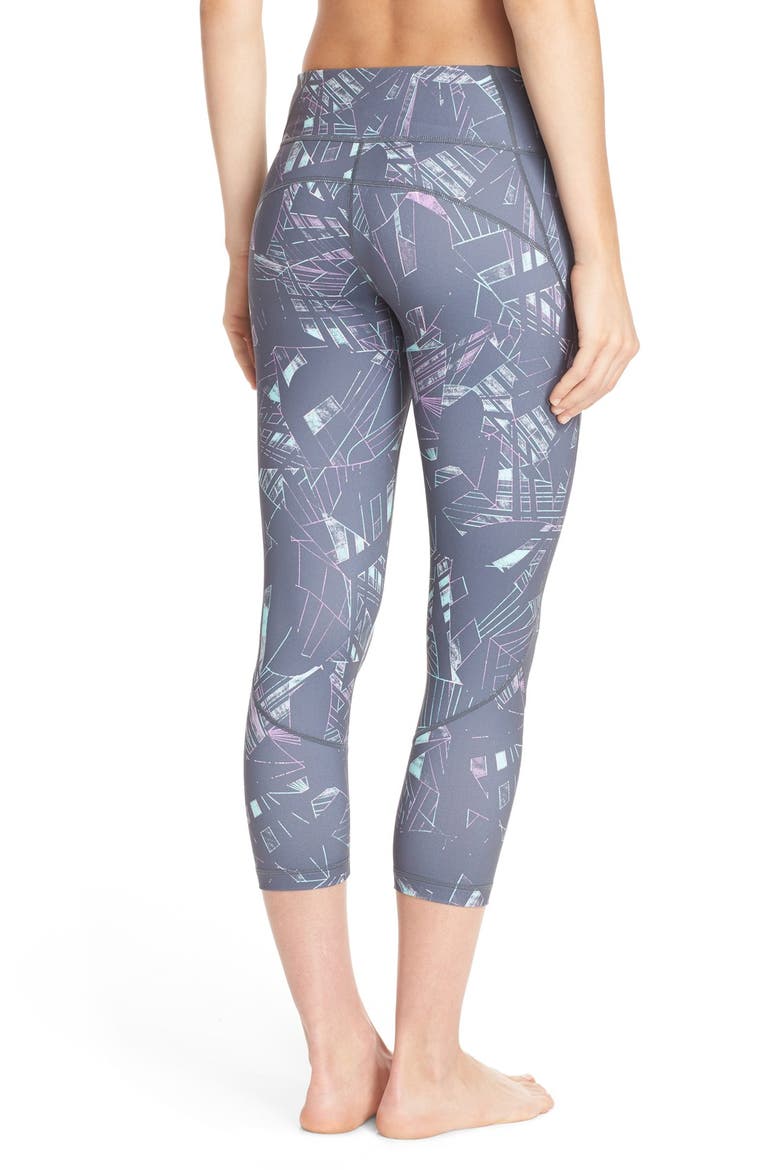 'Live In' Crop Leggings, Alternate, color, GREY GRAPHITE ASTRAL PRINT