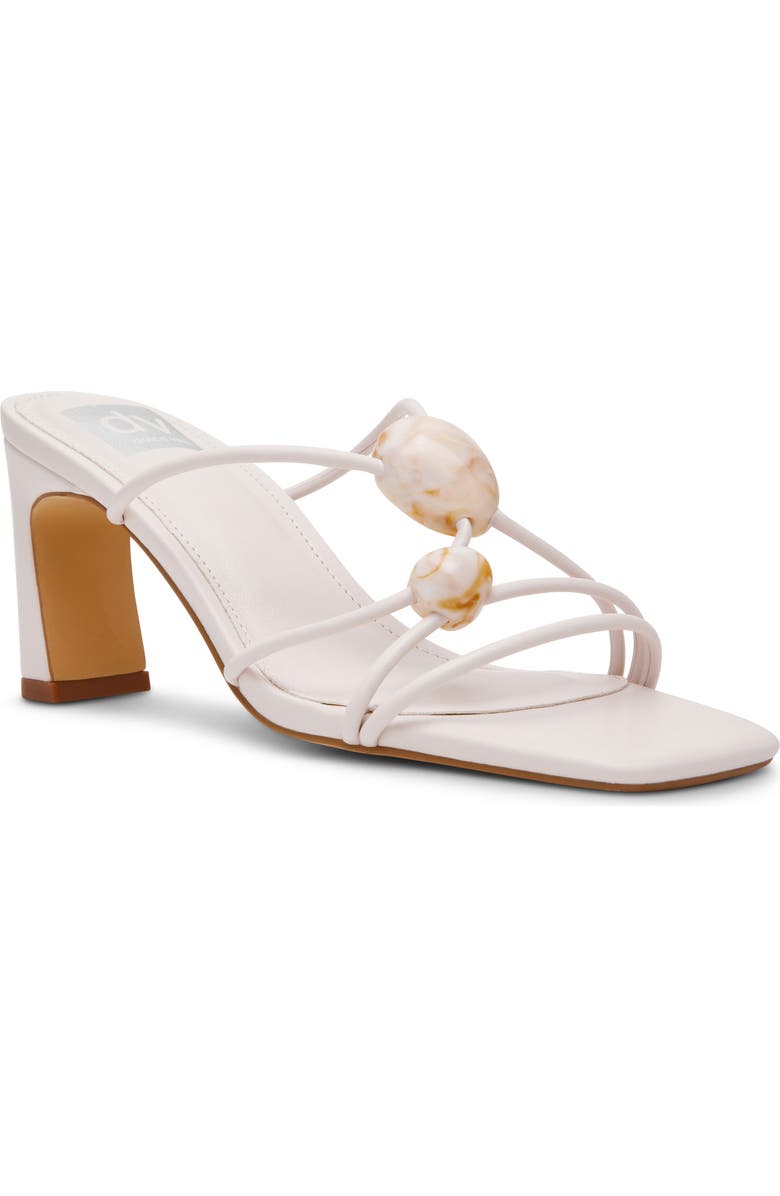 DV by Dolce Vita Leesha Slide Sandal, Main, color, Ivory Smooth