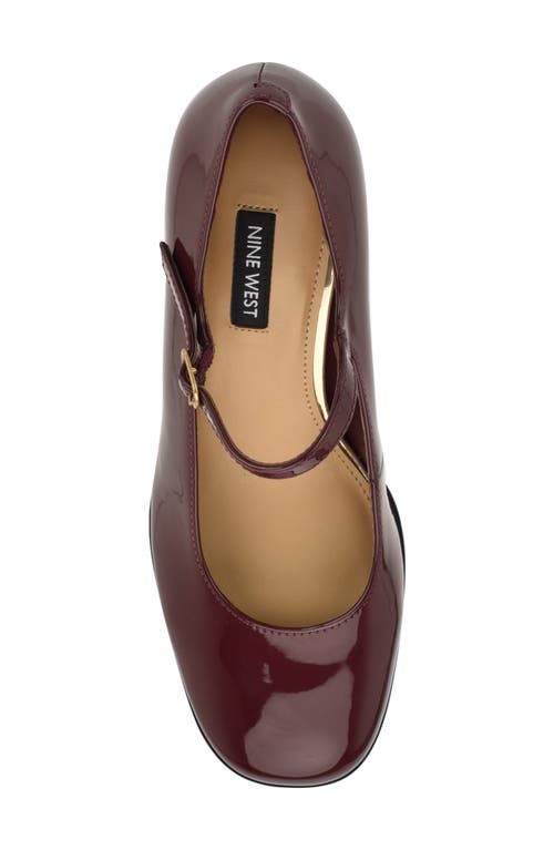 Nine West Mary Jane Pump In Red