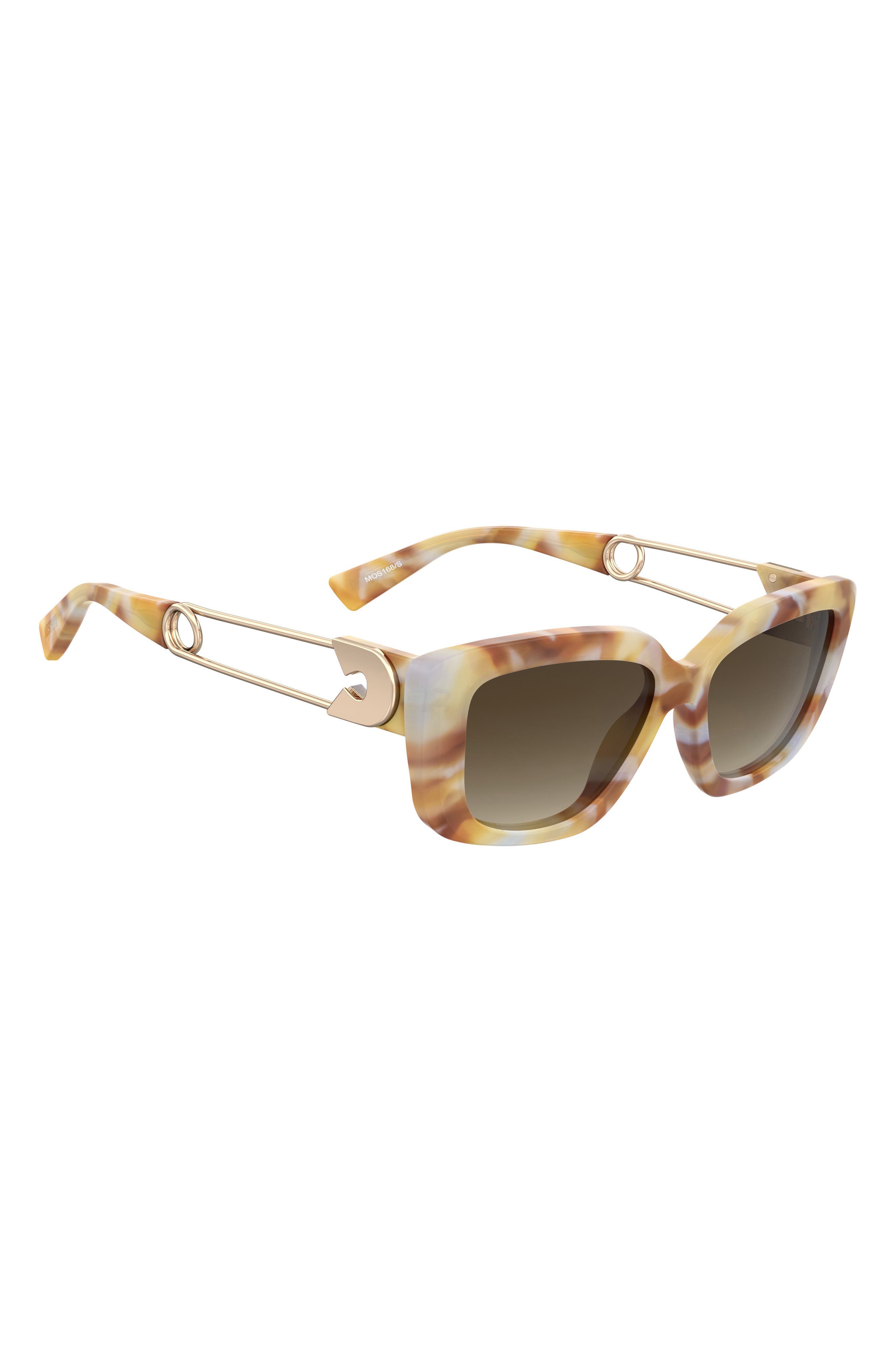 Moschino 55mm Gradient Rectangular Sunglasses (Women) | Nordstromrack