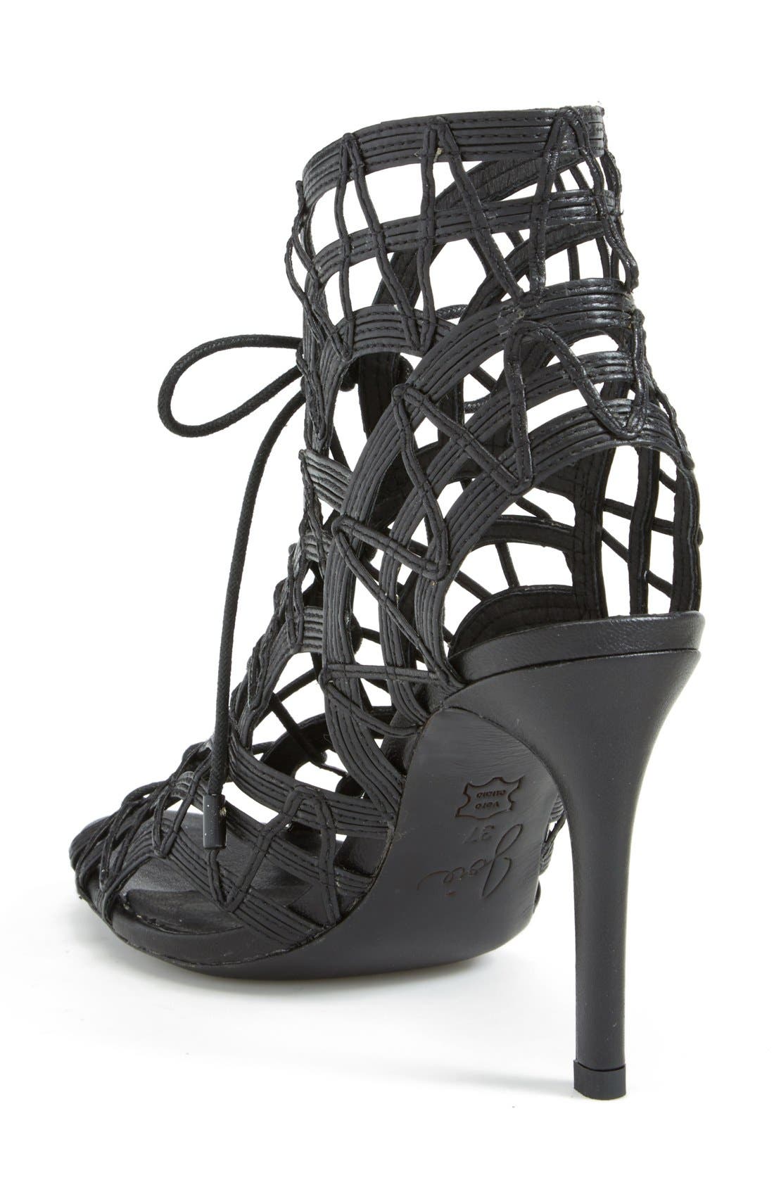 Joie 'Leah' Lace-Up Sandal, Alternate, color, 