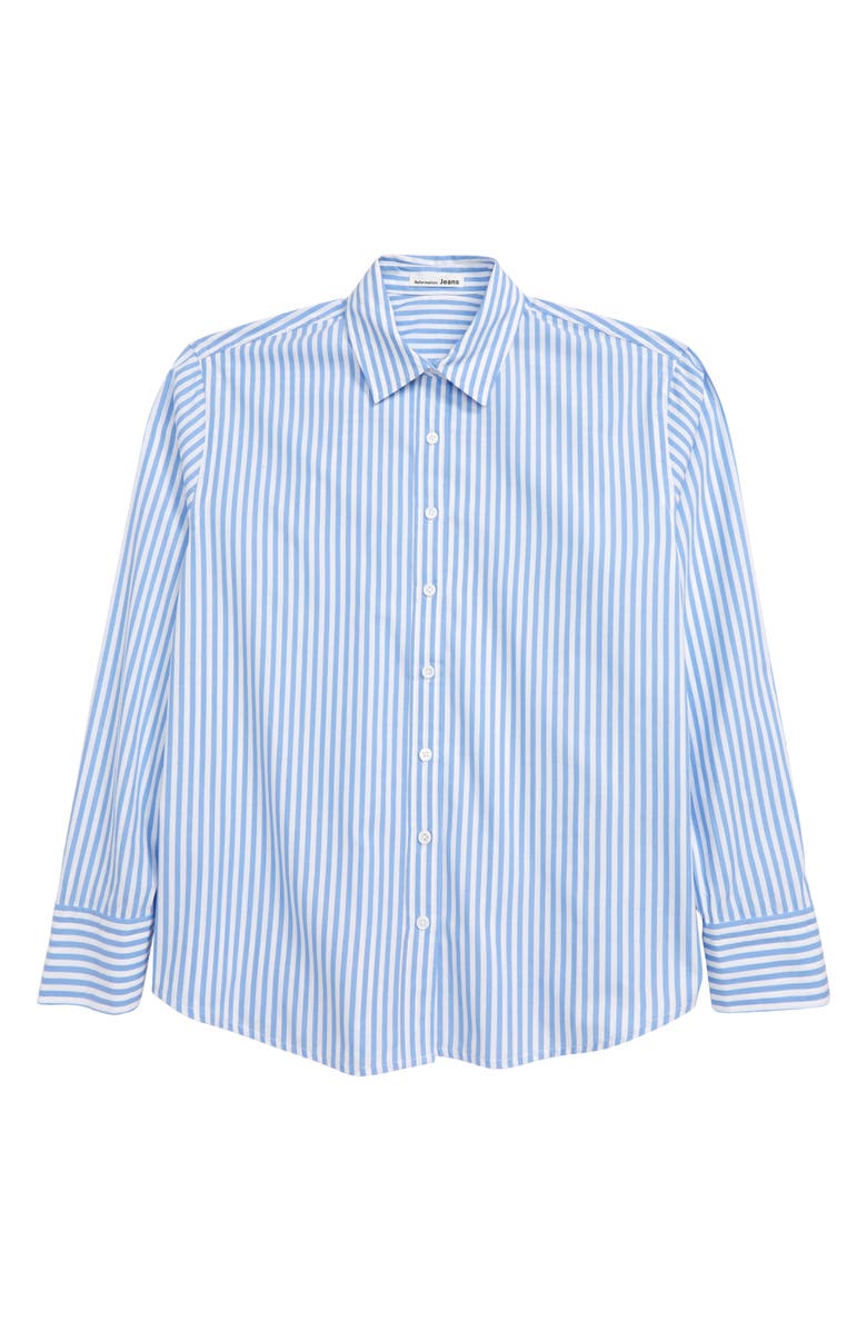 Reformation Parker Relaxed Button-Up Shirt, Alternate, color, 