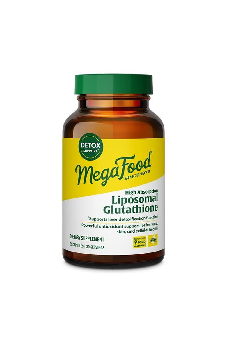 High Absorption Liposomal Glutathione, Liver Detox & Antioxidant Support, Vegan, 60 Capsules, Main, color, None