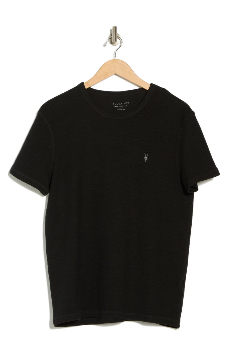 AllSaints Esum Cotton T-Shirt, Alternate, color, Jet Black