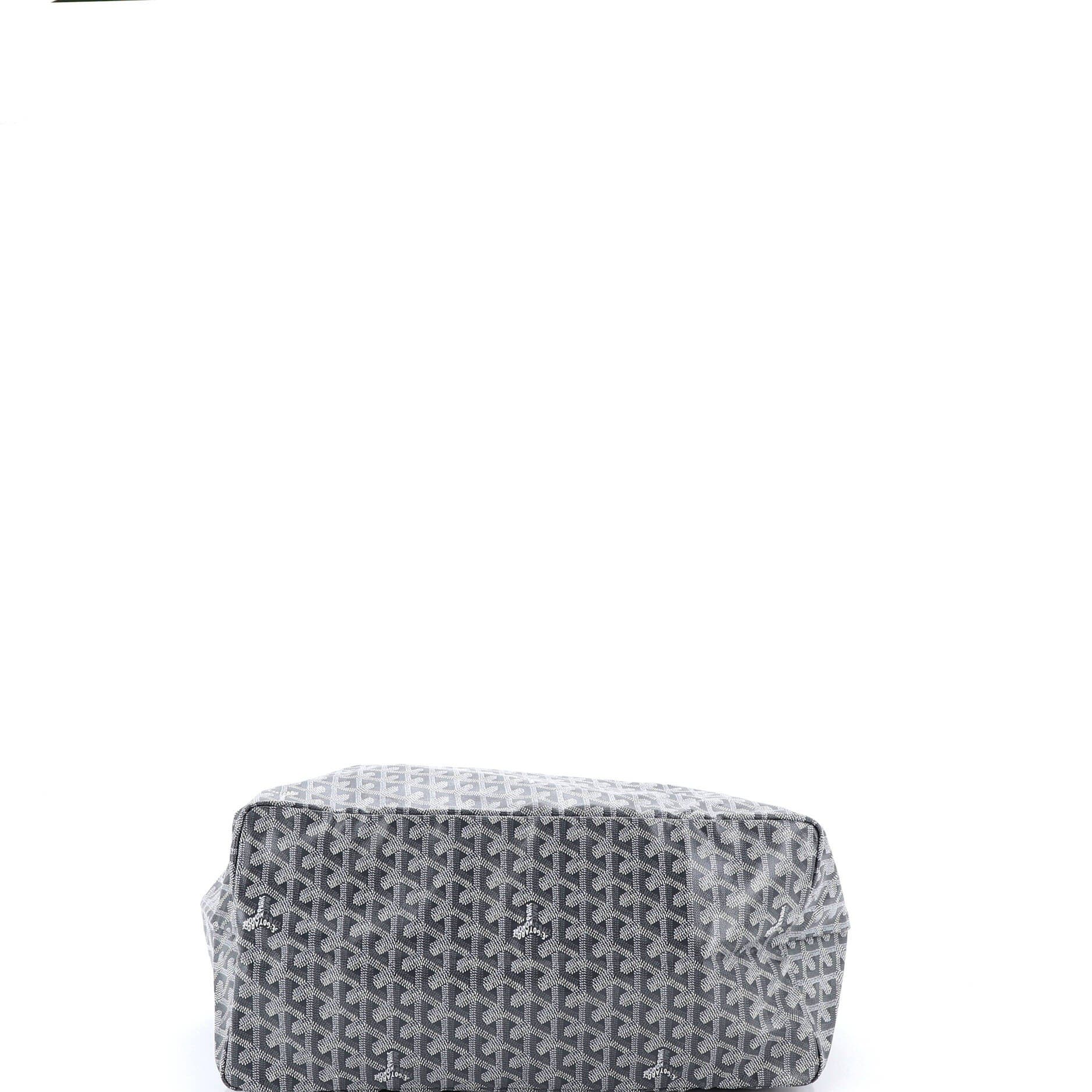 Pre-Owned Goyard Saint Louis Tote Coated Canvas GM, Alternate, color, Gray