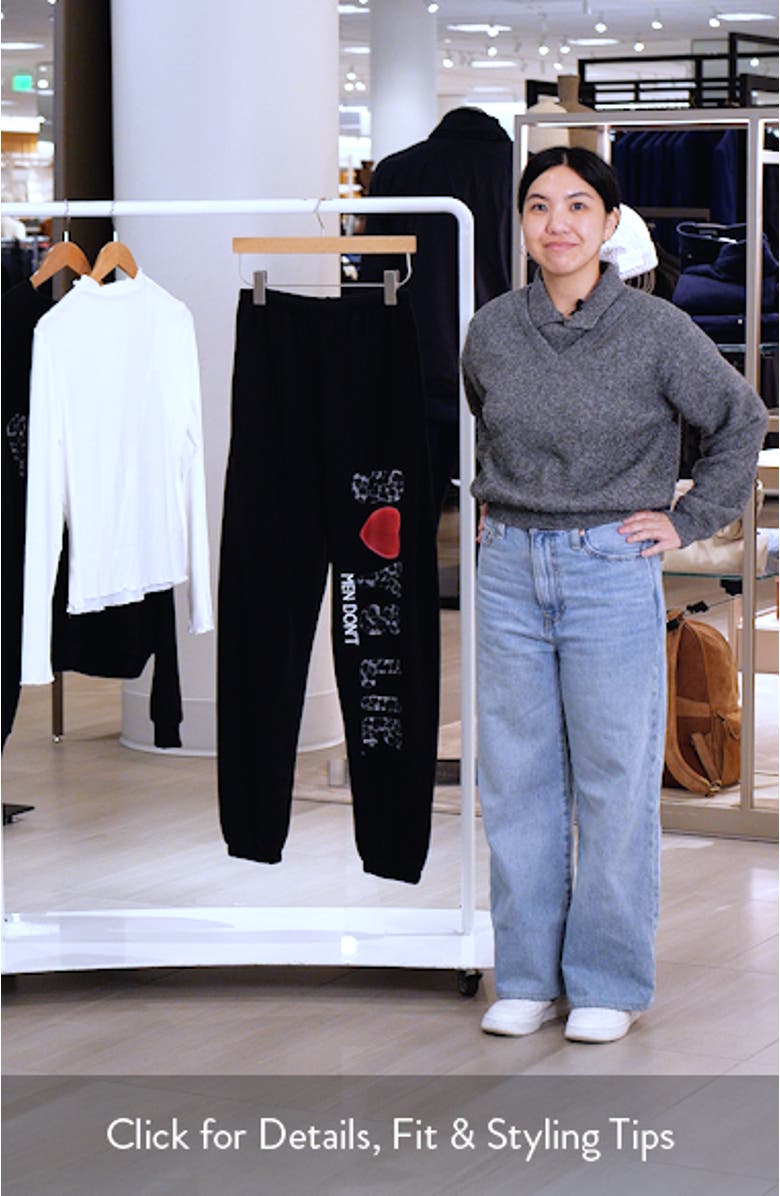 Caitlyn Coded Kimmy Logo Joggers, sales video thumbnail