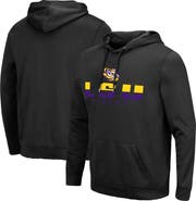 COLOSSEUM Men's Colosseum Black LSU Tigers Lantern Pullover Hoodie