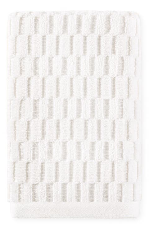 Metro Tile 4-Piece Bath & Hand Towel Set