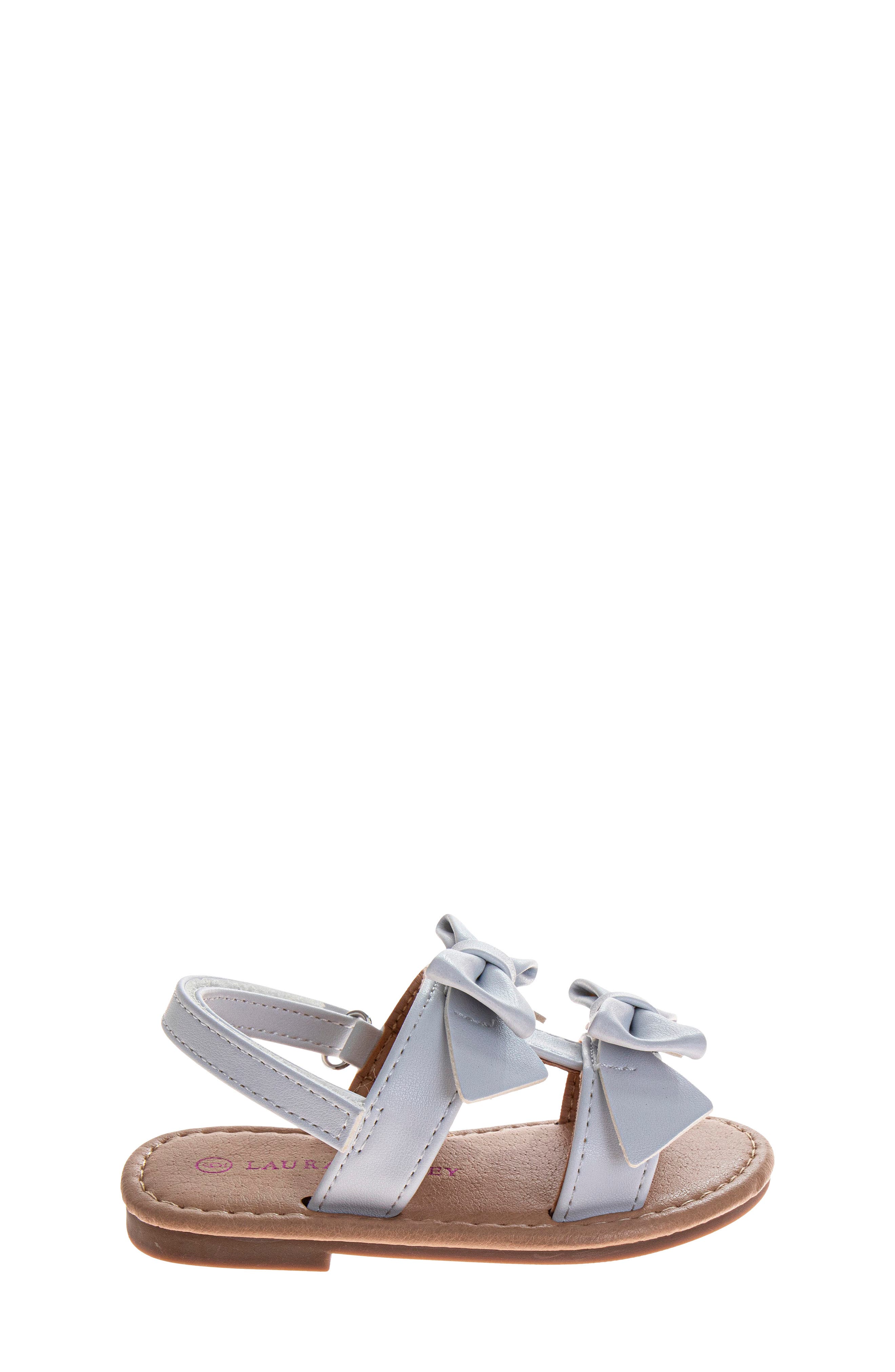 JOSMO Kids' Bow Sandal, Alternate, color, White