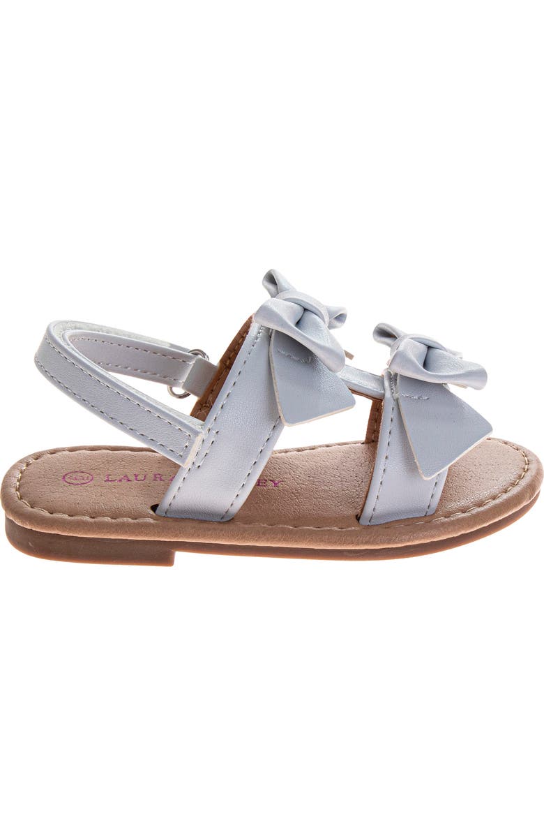 JOSMO Kids' Bow Sandal, Alternate, color, White