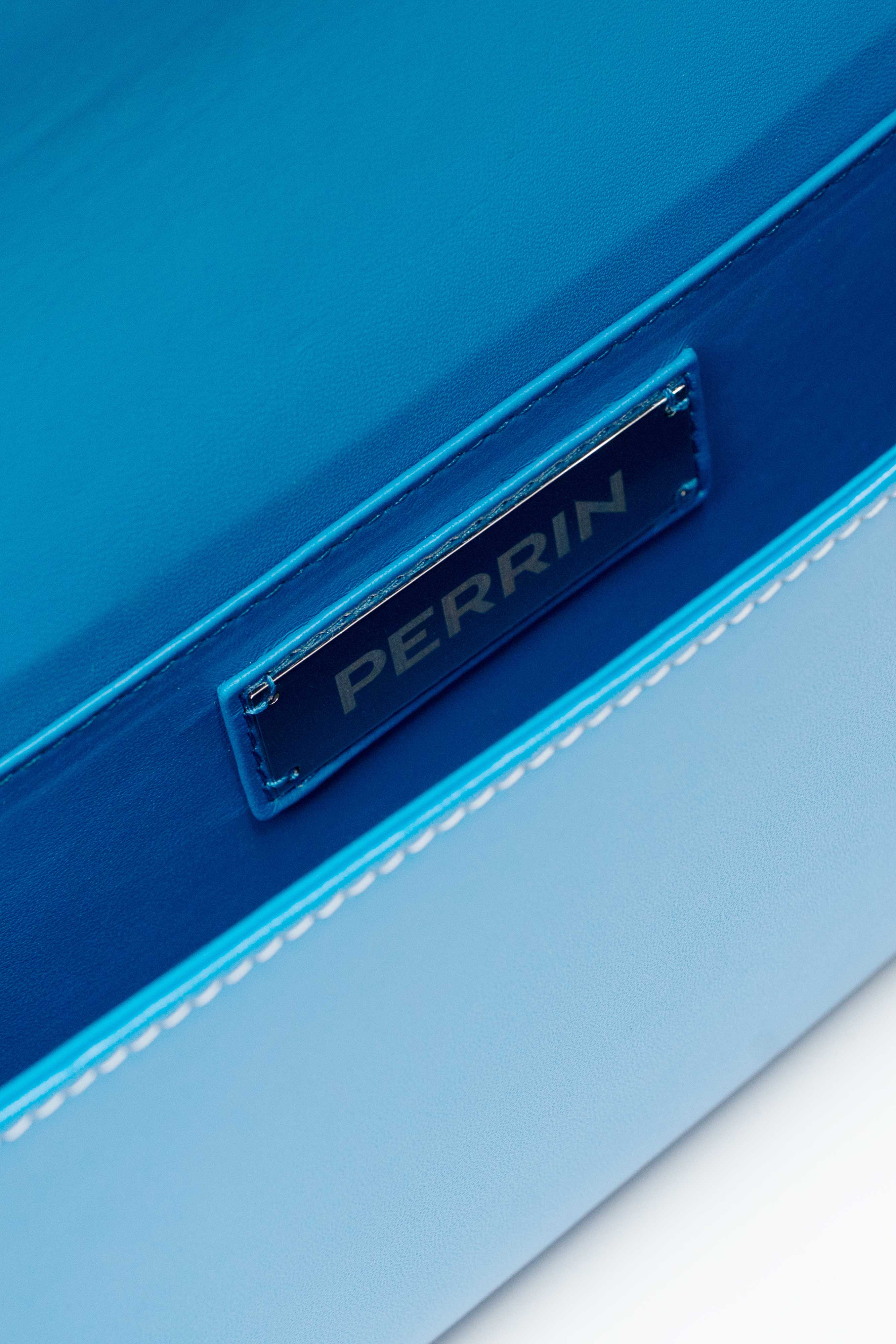 PERRIN PARIS Le Disque Clutch Azur, Alternate, color, Azur