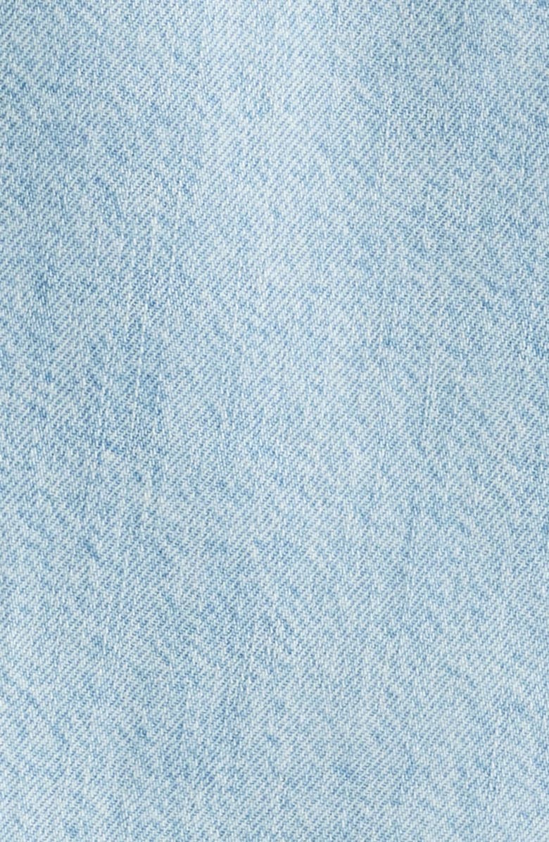 rag & bone Maxine Crop Denim Shirt, Alternate, color, 