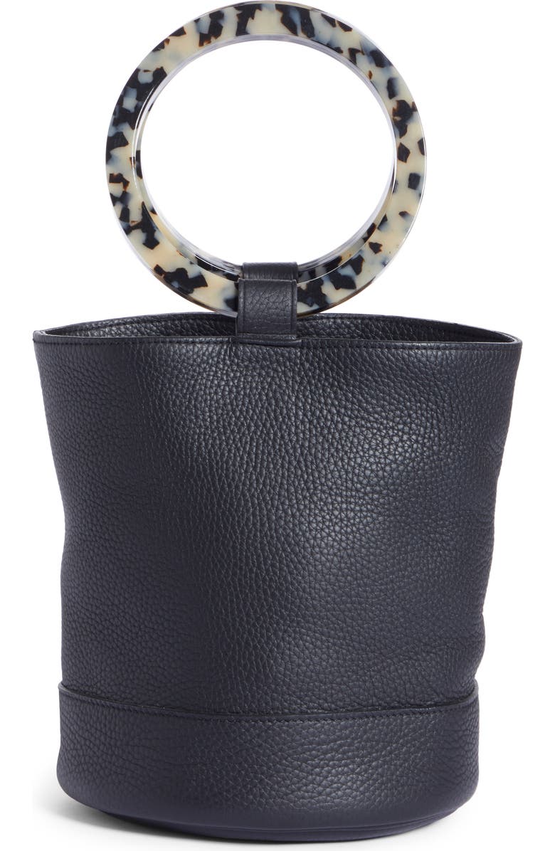 Simon Miller Bonsai 20 Pebbled Leather Bucket Bag, Main, color,