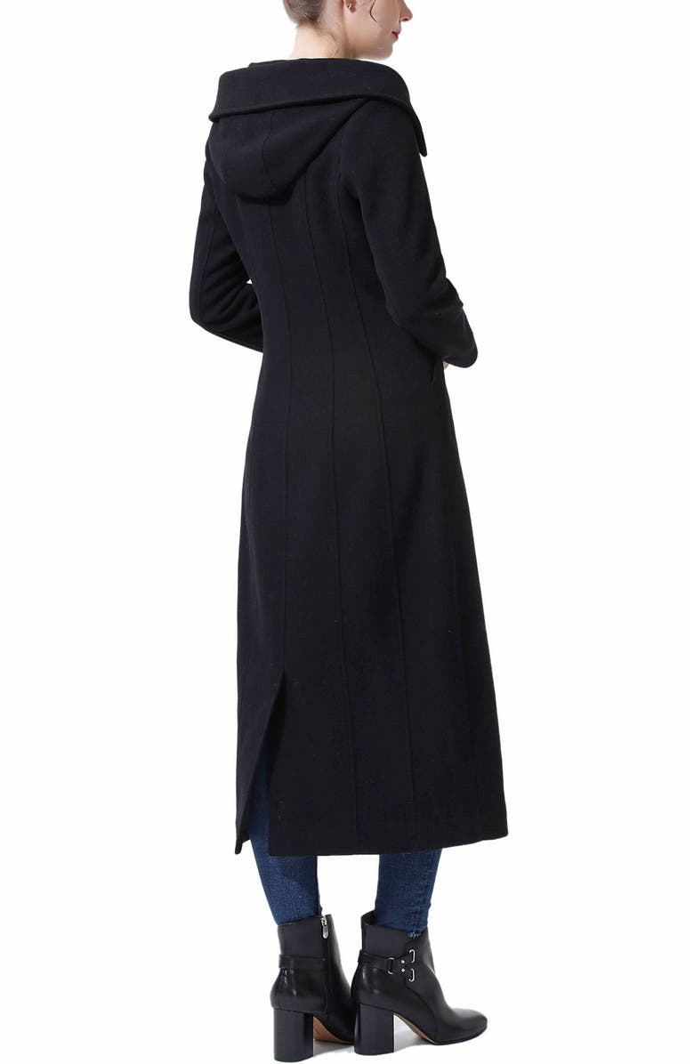 Kimi & Kai Women's Kassidy Wool Coat, Alternate, color, Black