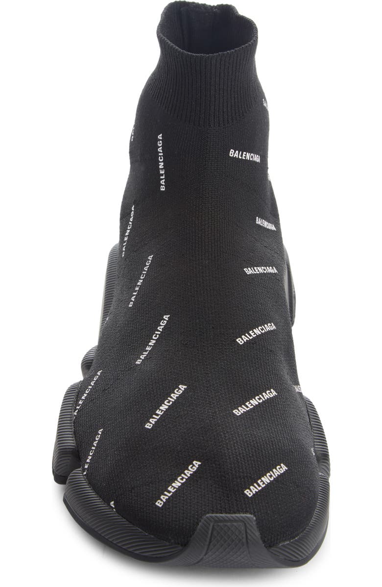 Balenciaga Speed 2.0 Logo Sneaker, Alternate, color,