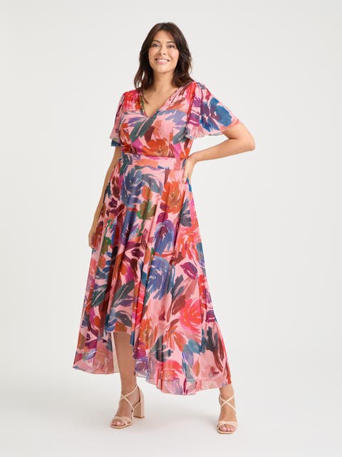 Tilly Floral Sweetheart Dress