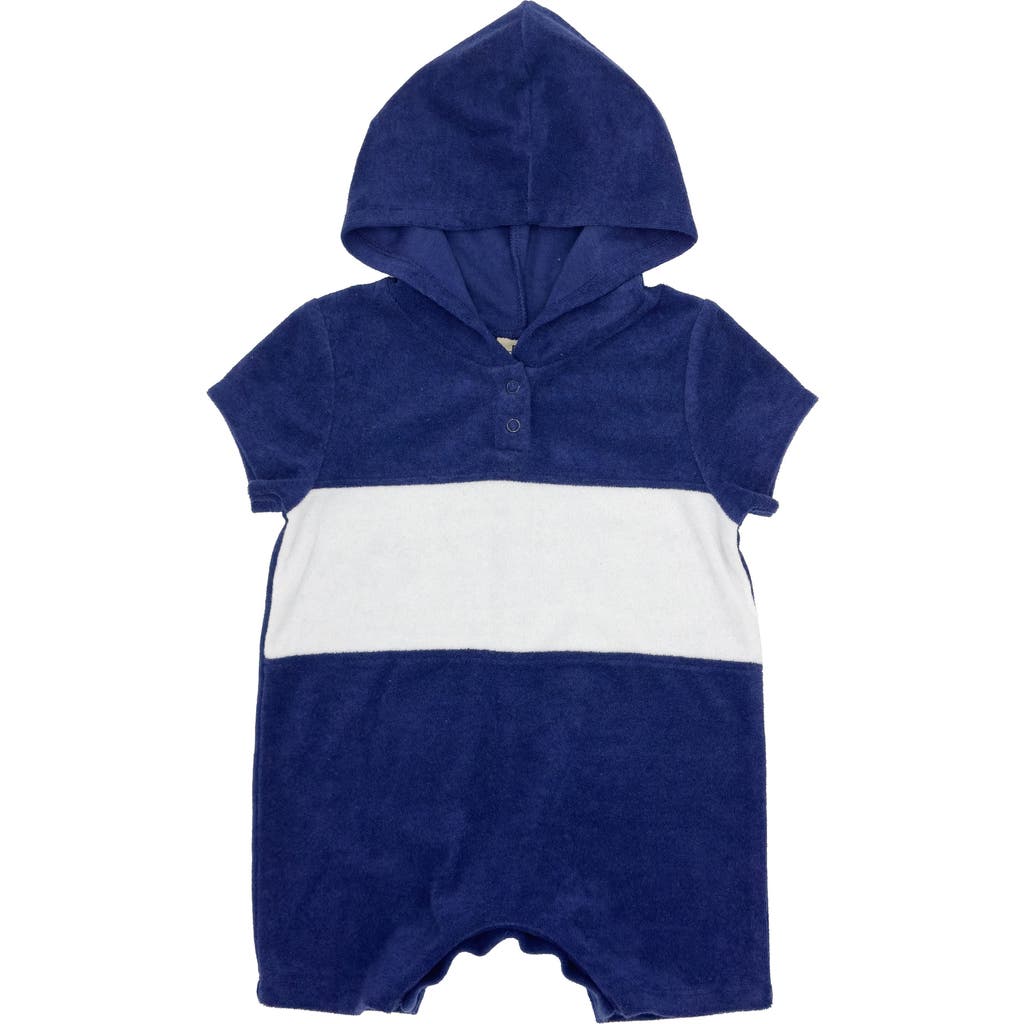 FEATHER 4 ARROW FEATHER 4 ARROW FINN COLORBLOCK TERRY HOODED ROMPER