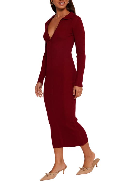 PETAL AND PUP PETAL & PUP COLLINS LONG SLEEVE SWEATER DRESS