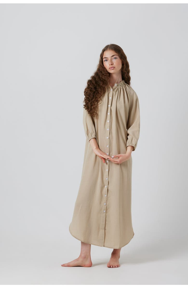 By Tess Collection Sophie Dress, Main, color, Beige