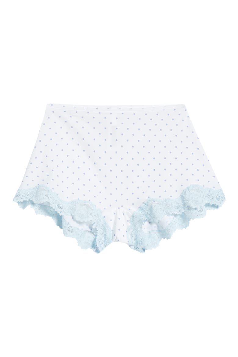 Fits Everybody Lace Boyshorts, Alternate, color, SLATE PIN DOT PRINT