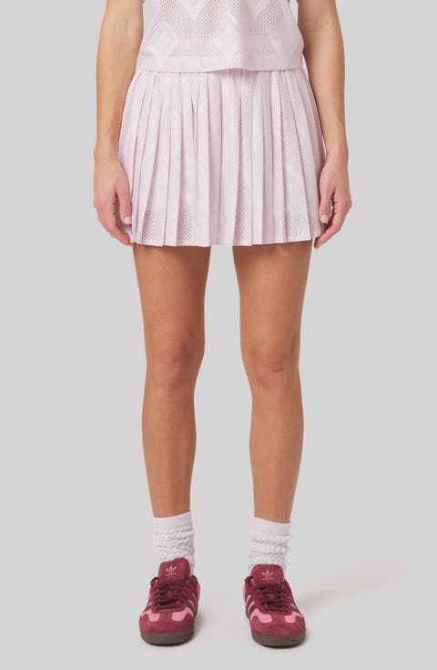 Celine Pleated Golf Miniskirt