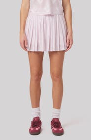 Williams Athletic Club Celine Pleated Golf Miniskirt