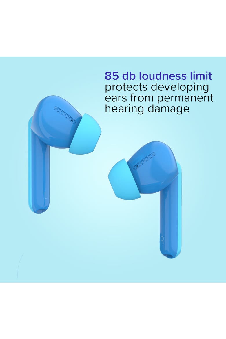 CareBuds - Wireless Bluetooth Earbuds for Kids, Alternate, color, Blue