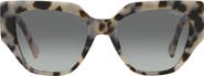 VOGUE 52mm Gradient Irregular Sunglasses