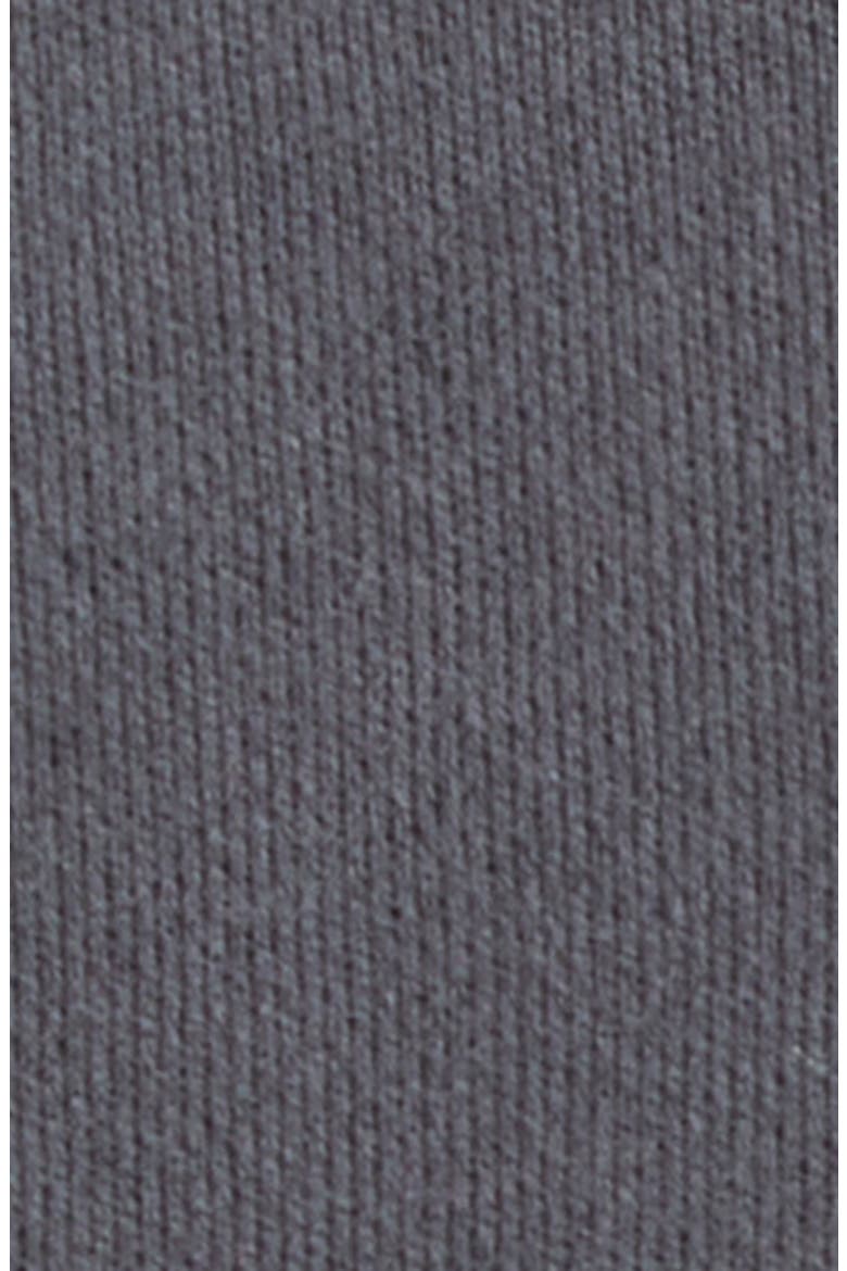 Silver Stud Cotton Fleece Sweatshirt, Alternate, color, BLACK