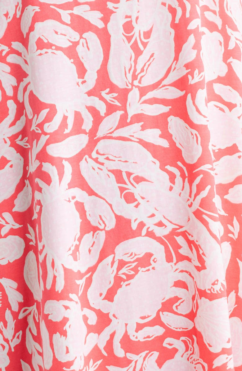 Lilly Pulitzer<sup>®</sup> Kyleigh Cotton Dress, Alternate, color, Cane Coral Crab Collab