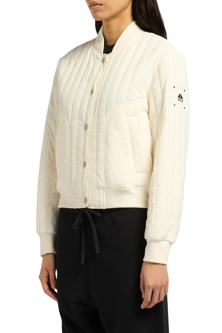 Fairhaven Quilted Ripstop Bomber Jacket, Alternate, color, PLASTER