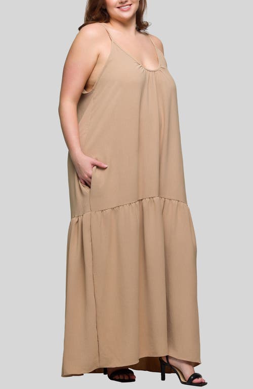 24seven Comfort Apparel Jersey Maxi Dress