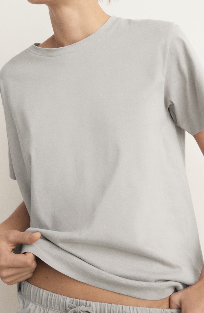 MANGO Short Pajamas, Alternate, color, Grey