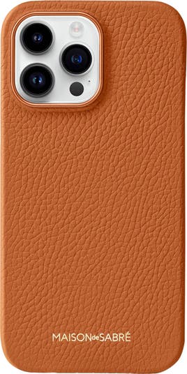 MAISON de SABRÉ Leather Phone Case | Nordstrom