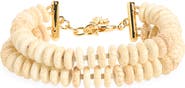 Lele Sadoughi Diana Double Row Bracelet