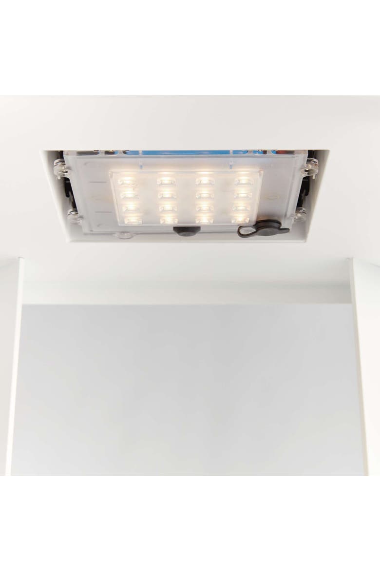 Hanley Solar Led Lantern 18", Alternate, color, White