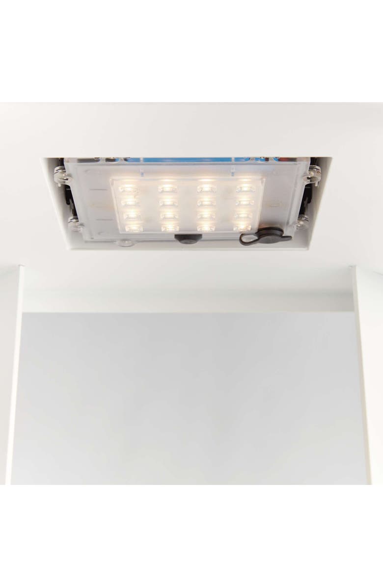 Napa Home & Garden Hanley Solar Led Lantern 18", Alternate, color, White