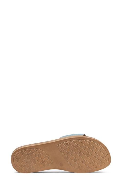 Shop Donald Pliner Farrah Platform Sandal In Light Blue