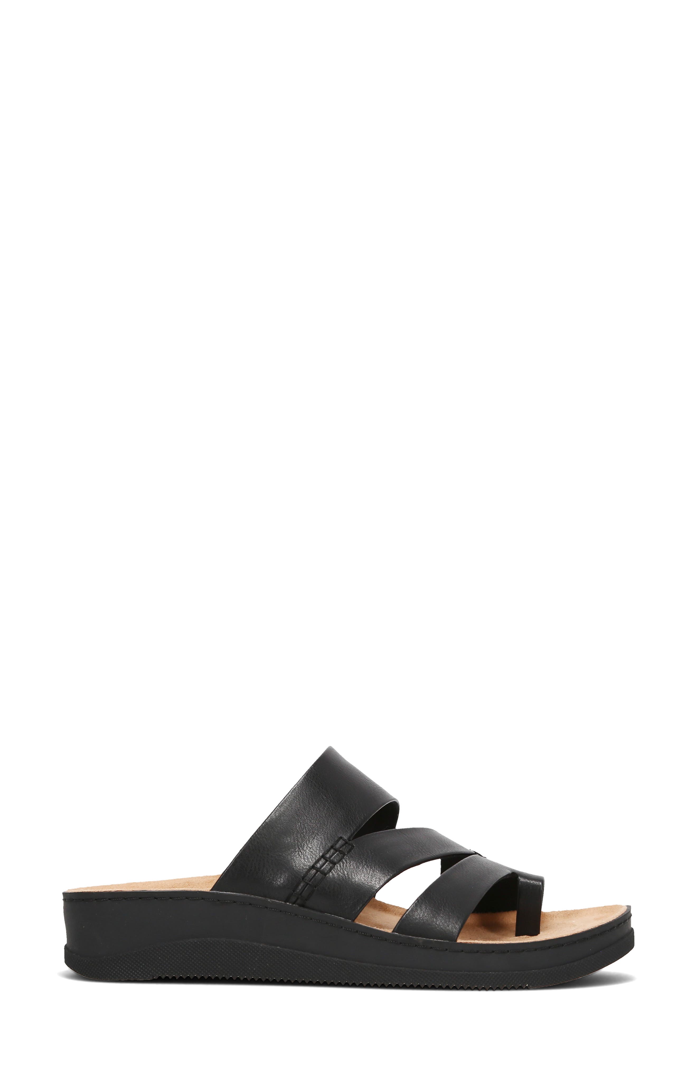 BARETRAPS Fresha Slide Sandal, Alternate, color, Black