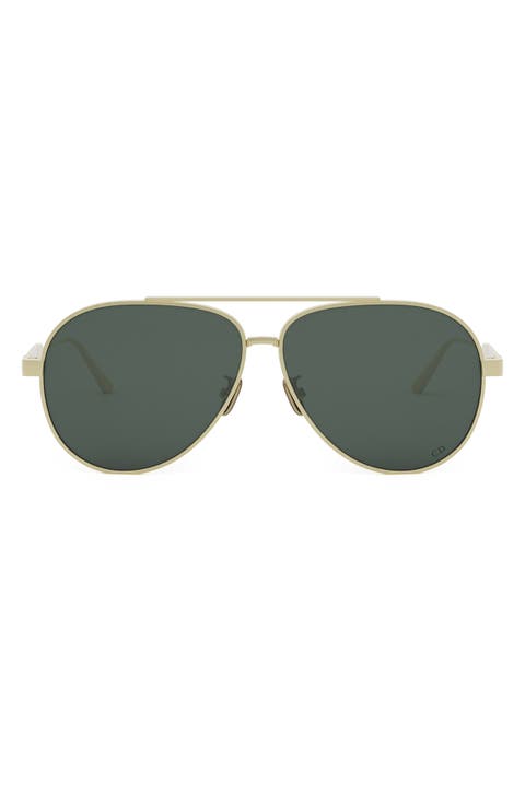 'DiorCannage A1U 61mm Pilot Sunglasses