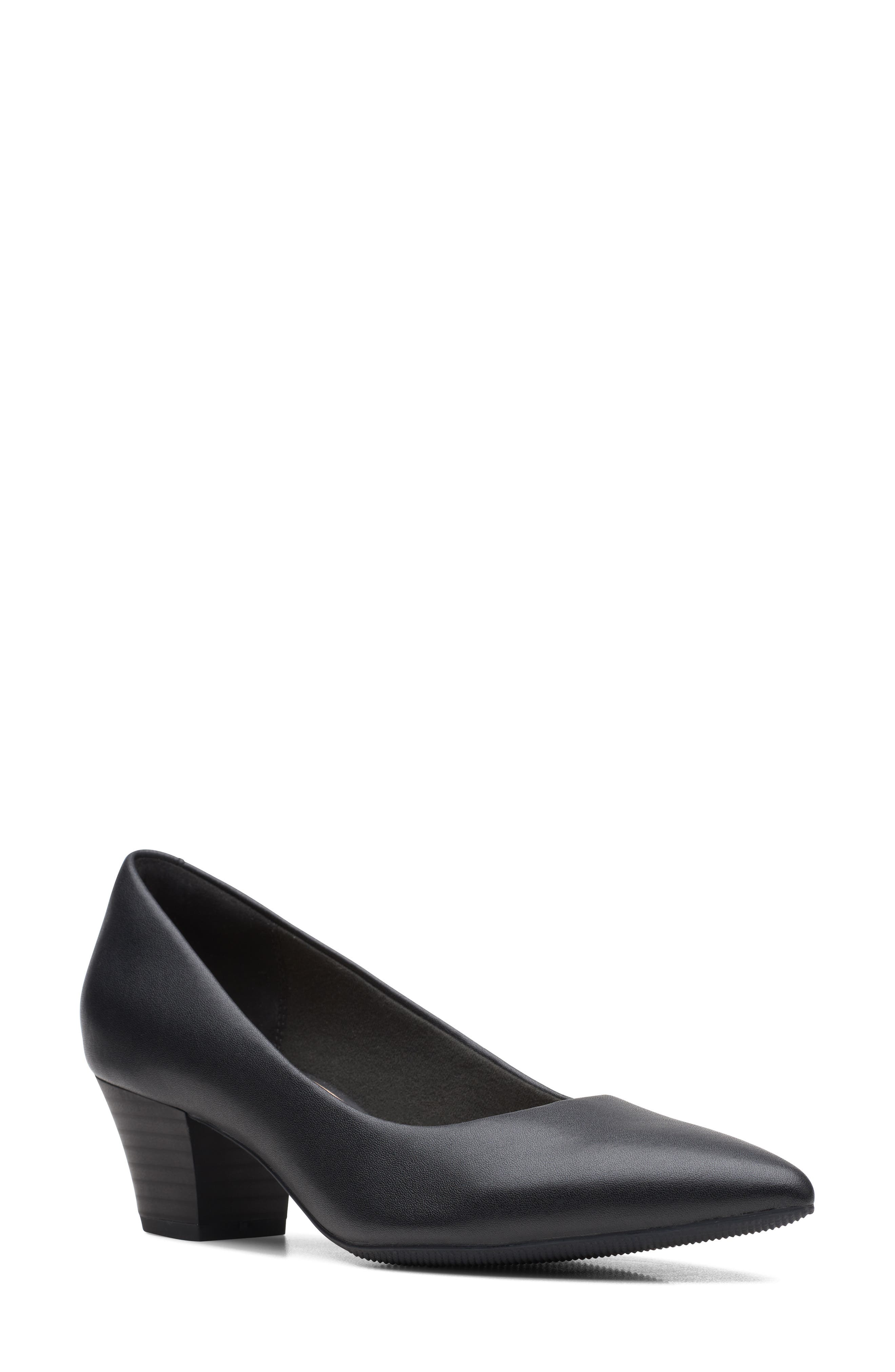 Clarks® Teresa Block Heel Pump