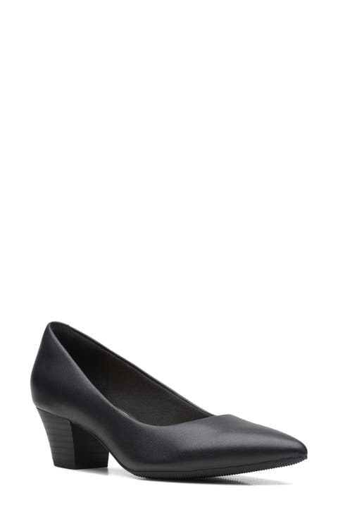 Teresa Block Heel Pump (Women)