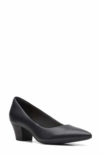 Clarks® Teresa Block Heel Pump