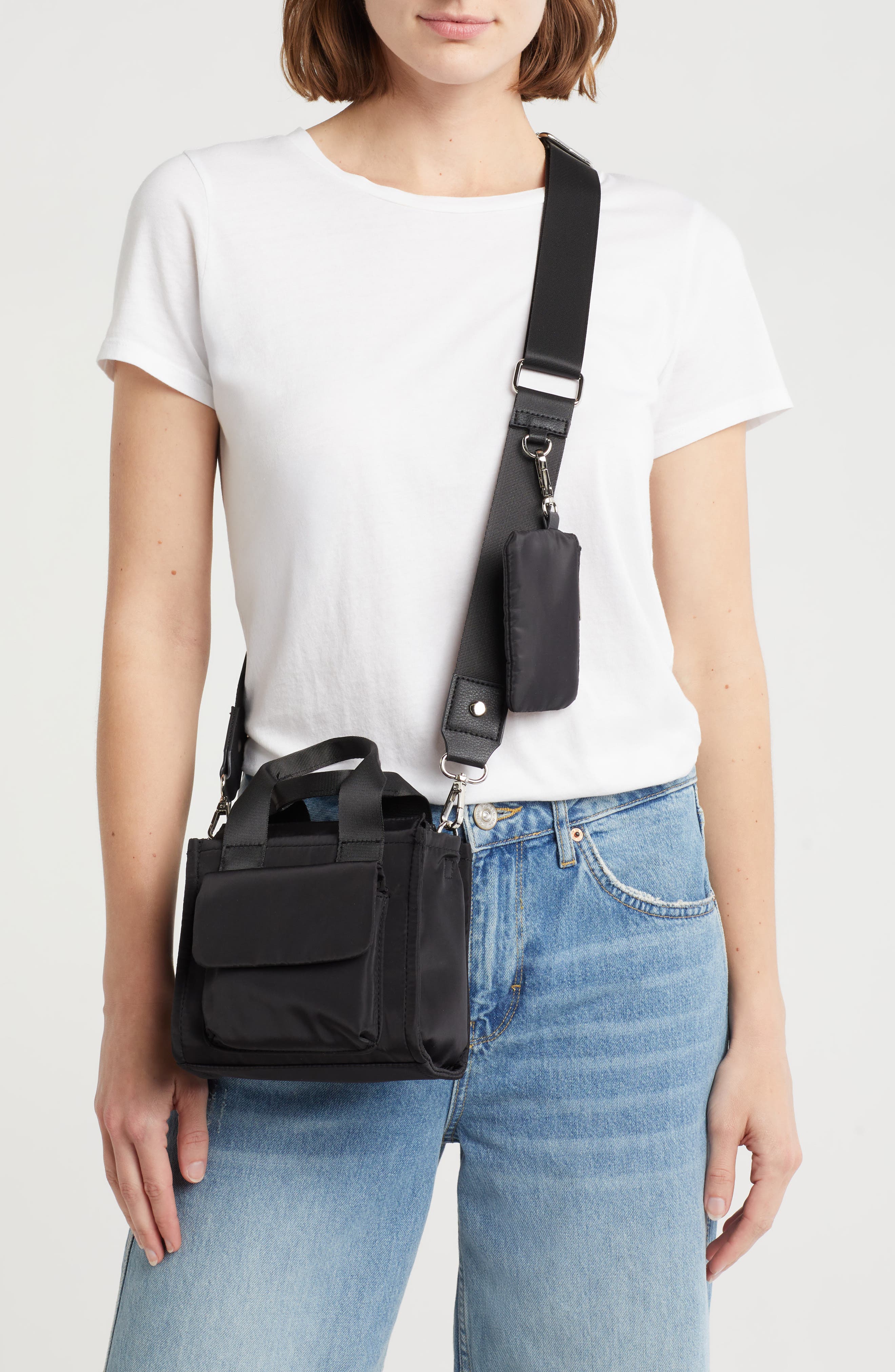 Madden Girl Mini Tote Bag, Alternate, color, 